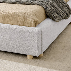 King Size Upholstered Bed Frame