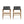Outdoor Acacia Wood Dining Armchair With Cushion (Set of 2)