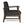 Perla Contemporary Club Chair with Water Resistant Cushion