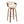 Symphony - Mid Century Modern Fixed Height Barstool With Swivel With Round Footrest (Set of 2)