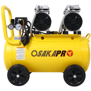 2.5 HP Silent Air Compressor 13 Gallon
