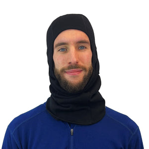 Brushed Merino Wool Balaclava - Heavyweight