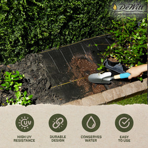 DeWitt P5 Pro 5 5oz 5' x 250' Commercial Landscape Weed Barrier Ground Fabric