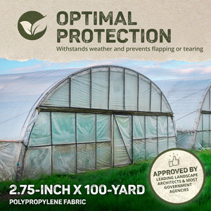 DeWitt DWT-BT2.75-100YD 2.75 Inch x 100 Yard Greenhouse Wood Framing Batten Tape