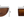 Solid Wood Chestnut Crescent Floating Nightstand