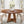Round Dining Cross Base Kitchen Table