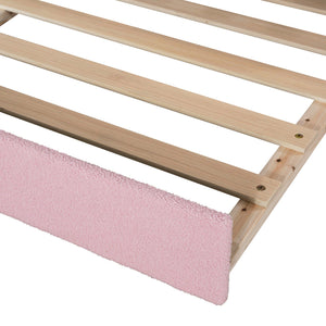 Upholstered Daybed With Storage Armrests, Trundle And Latest Integrated tooth Audio System
