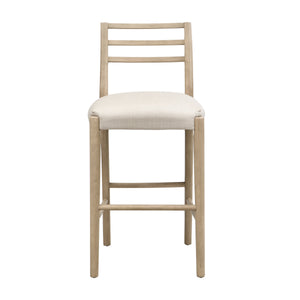 Bar Stool With Ladder Back (Set of 2)