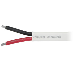 Pacer 10/2 AWG Duplex Cable - Flat Cable - Red/Black - 250'