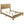 Georgina - 4 Piece Queen Bedroom Set With Trim - Natural