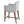 24'' Seat Height Upholstered Counter Stools with Arms for Kitchen Island/Dining Room, Set of 2