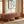 Rust Red Boucle Indoor Dining Bench