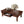 Rectangular Wooden Coffee Table with Storage Drawer