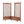 Raised Garden Bed With Trellis 2 Pack, Outdoor Planter Box & Plant Stand With Climbing Racks - Brown