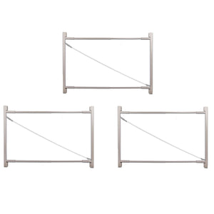 Adjust-A-Gate Gate Building Kit, 36"-72" Wide Opening Up To 6' High (3 Pack)