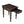 Solid Wood End Table with Drawer in Espresso Finish