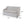 Slip Covered Settee With Casters - Beige
