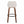 Daniella - Contemporary Fixed Height, Barstool & Swivel And Round Footrest (Set of 2)