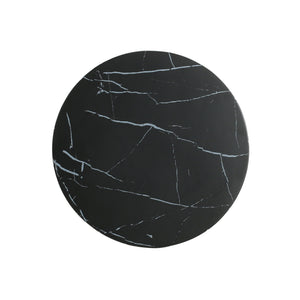 Outdoor Lightweight Concrete Marble Effect Side Table