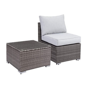 Modern Patio Set With Coffee Table