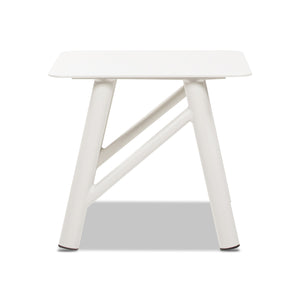 Atlas 19.5" Square Outdoor Patio Side Table Light
