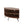 Fan Shape Reclaimed Wood Corner Media Table For Living Room Wise Use Your Space - Natural