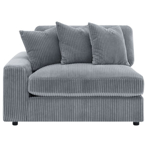 Cassidy - Upholstered Sectional Sofa With Reversible Cushions