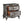 Ariadne - Nightstand - Antique Silver