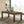 Guster Rustic Golden Brown Rectangular Dining Table