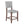 Set of 4 Mid-Century Modern Linen Upholstered Bar Stools