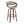 Symphony - Mid Century Modern Fixed Height Barstool With Swivel With Round Footrest (Set of 2)