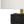 Contemporary Black Resin Table Lamp with Ivory Shade, 24 inches High