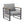 4-Pieces Outdoor Metal Patio Furniture Set with Cushions