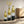 Decorative Metal Vases Set of 3, Leaf Pattern Floor Vases