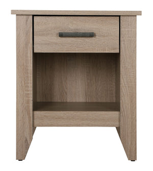 Roller Drawer Glides Nightstand