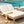 TREXM 5-Position Adjustable Backrest Double Chaise Lounge Outdoor