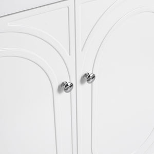 Modern Freestanding Bathroom Vanity With Soft Close Cabinet Doors