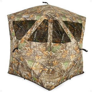 Ameristep Care Taker Pop-Up 2 Person Ground Hunting Concealment Blind, RealTree