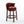 Seat Height 26'' Cow Top Wooden Bar Stool, 360 Degree Swivel Bar Height Chair With Backs For Home Kitchen Counter