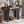 TREXM Rustic Minimalist Console Table with Hidden Drawer