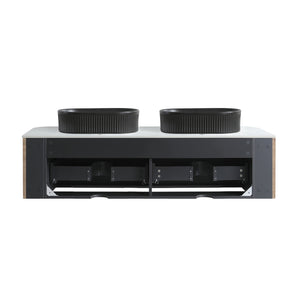 Erba 60 Inch Bathroom Vanity with Sink in Honey