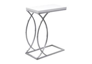 Accent Table, C-Shaped, Contemporary & Modern Design