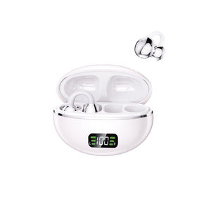 KP-206 New Wireless Bluetooth Earbuds Digital Battery Display OWS High Fidelity Audio Clip-On Design Export-Ready Factory Stock Gift Item