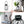 French Country Home Decor Collection (Includes An Artificial Plant, Vase, Trays, Stool And Side Table) (Set of 5) - Multicolor