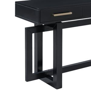 U_STYLE Elegant Console Table with Three Drawers