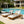 Modern Acacia Wood Outdoor Chaise Lounge