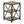 3 Tier Accent Table Side Marble Look Contemporary & Modern