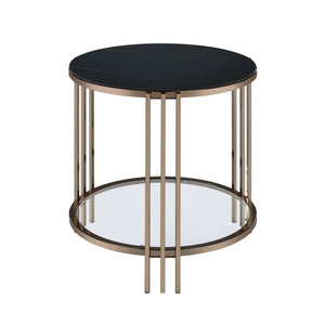 Abisha - Sintered Stone Top Round Tables