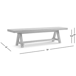 Hawthorne - Dining Bench - Natural