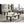 Modern 3 Piece Living Room Table Set With Faux Marble Top Wooden - Black / White